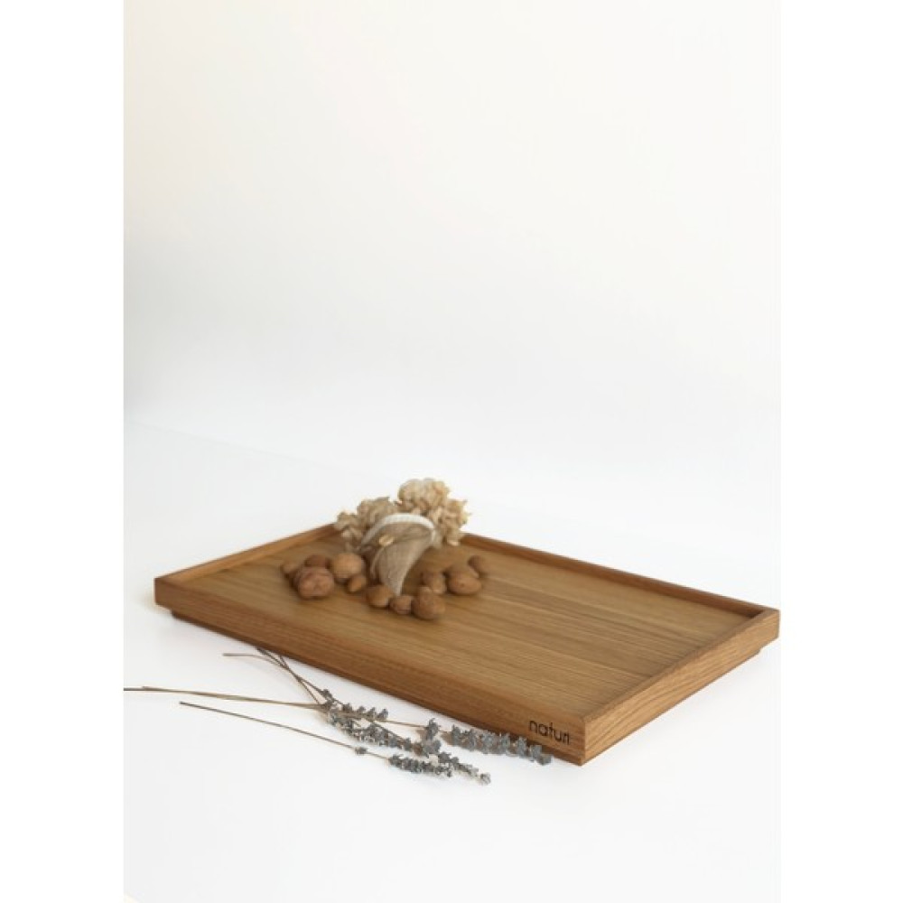 Naturi Recta Büyük Boy 50X30 cm Ahşap Tepsi, Ahşap Sunum Tepsisi, Ahşap Banyo Düzenleyicisi, Organizer, servis ve sunum tepsi, mutfak çay-kahve tep... Servis Tepsisi Fiyatı