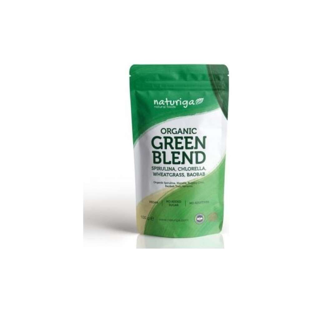 Naturiga Organik Green Blend- Yeşil Karışım 100G Protein Tozları Fiyatı
