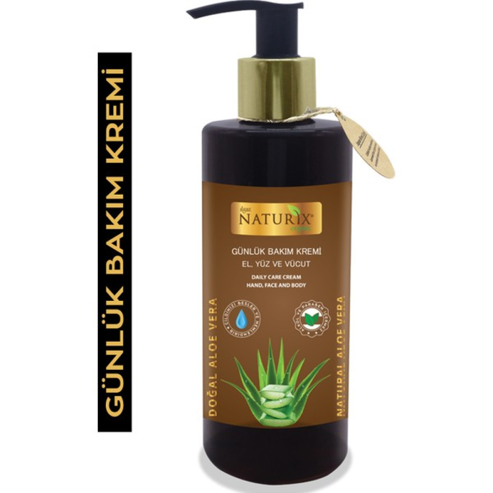 Naturix Aloe Vera El Yüz Vücut Kremi - Nem Terapi Yoğun Nemlendirici Krem 250 ml Nemlendiriciler Fiyatı