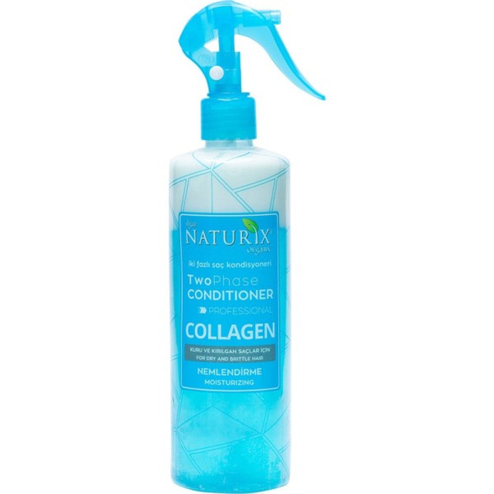 Naturix Bitkisel Collagen Fön Suyu Iki Fazlı Sıvı Saç Kremi 400 Ml Saç Kondisyoneri Mavi Su Kolay T - 1 Saç Bakım Maskeleri & Serumlar & Spreyler Fiyatı
