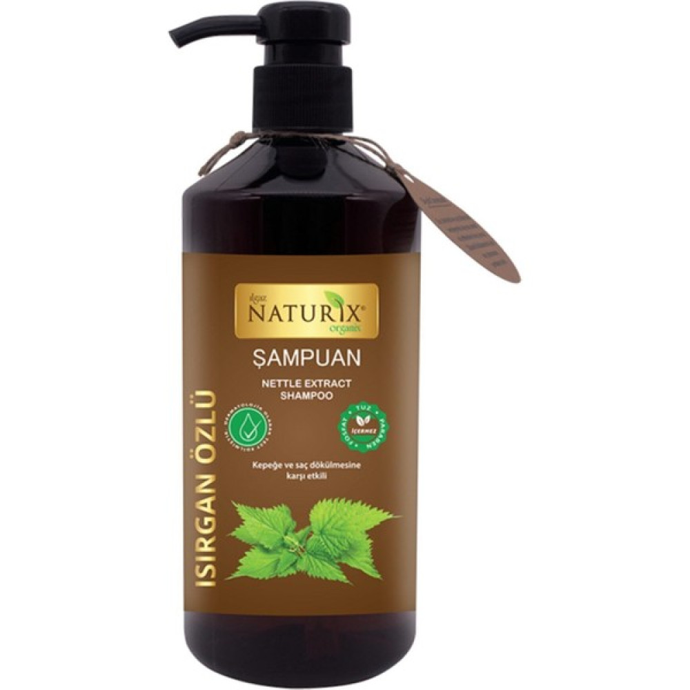 Naturix Kepeğe Karşı Etkili Isırgan Otu Özlü 600 ml Bakım Şampuanı Isırgan Otlu Şampuan Tuzsuz Şampuan Şampuan ve Saç Kremi Fiyatı