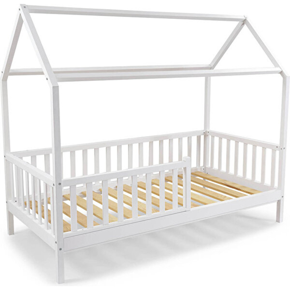 Naturkidz Montessorı Ev Yatak 90 x 190 Beyaz - Ahşap - 90 x 190 cm Karyola Fiyatı