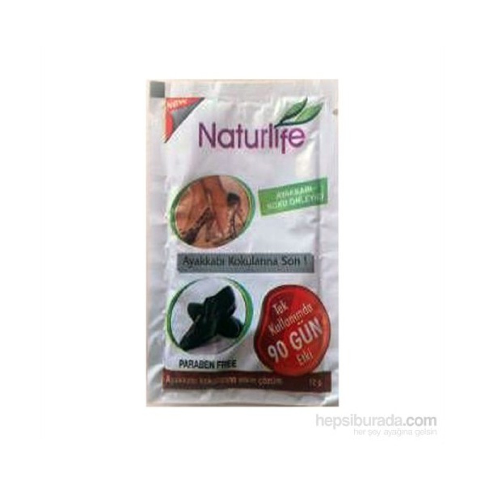 Naturlife Ayakkabı Koku Önleyici Toz 12Gr Ayak Bakımı Fiyatı