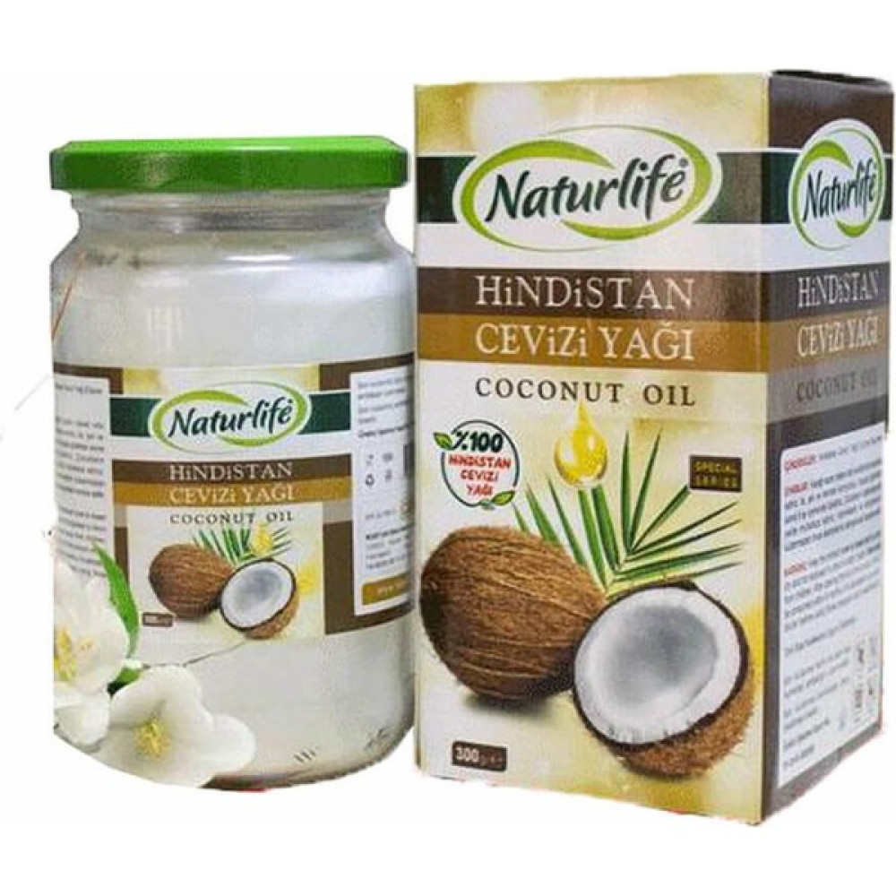 Naturlife Hindistan Cevizi Yağı %100 Doğal Soğuk Sıkım Cocos Nucifera Coconut Oil - 100 ml Bitkisel Yağlar Fiyatı