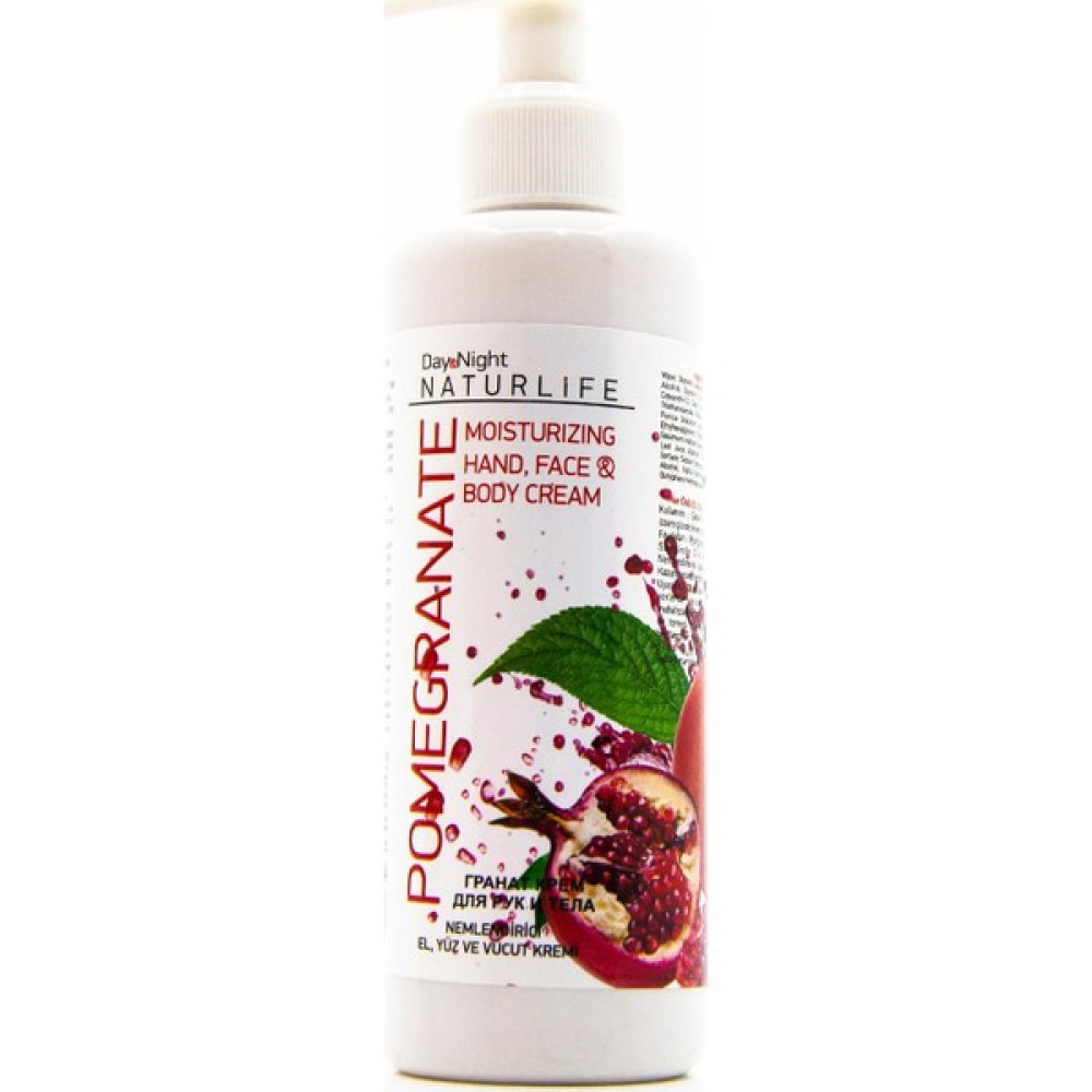 Naturlife Nar Özlü El Yüz ve Vücut Kremi 250 ml Nemlendiriciler Fiyatı