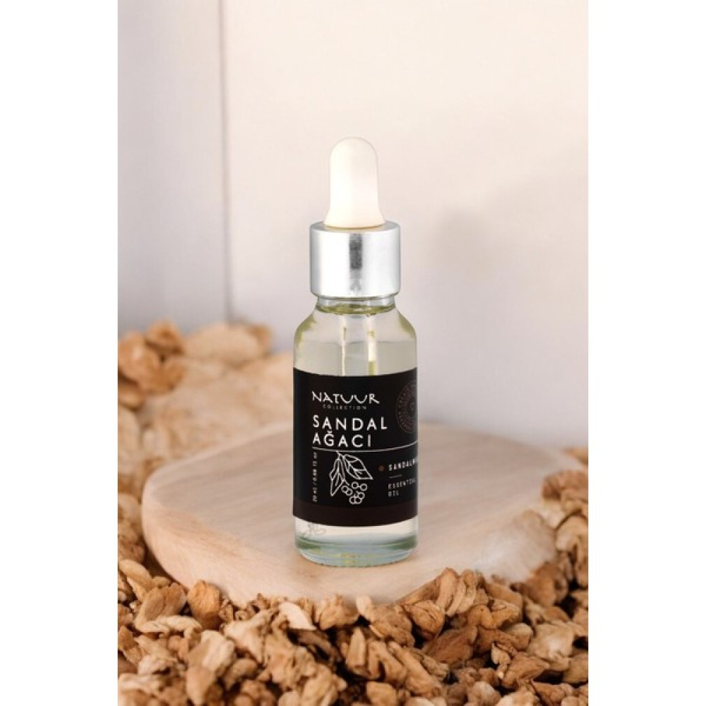 Natuur Collection 1881 Sandal Ağacı Esans Uçucu Yağ Doğal Yoğun Koku Buhurdanlık Difüzör Esansı 20 ml Oda Kokusu Fiyatı