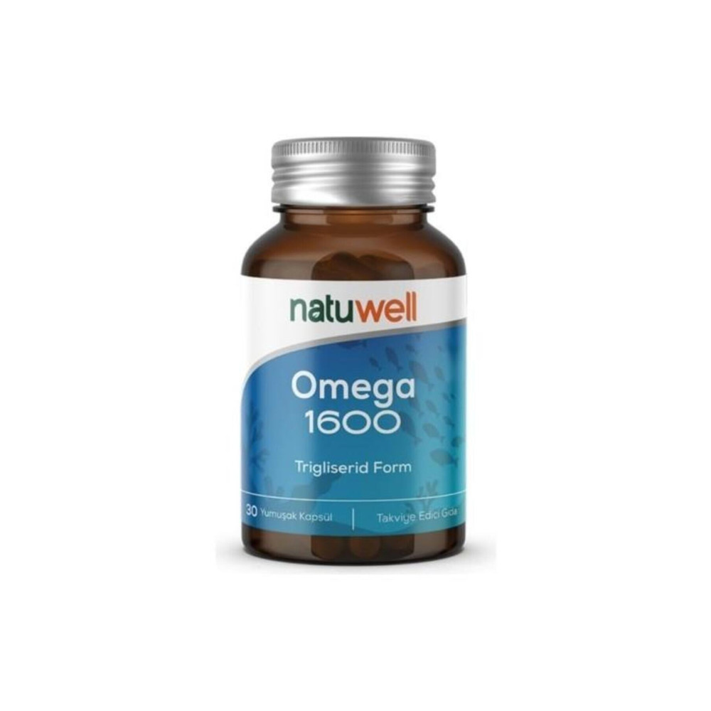 Natuwell Omega 1600 30 Yumuşak Kapsül Balık Yağı / Omega 3 - 6 - 9 Fiyatı