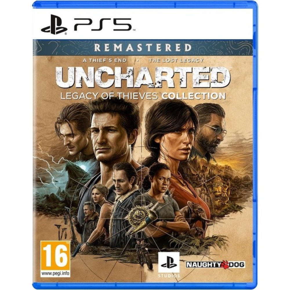 Naughty Dog Uncharted Legacy Of Thieves Collection Ps5 (Türkçe dublaj Türkce Menü) PlayStation 5 PS5 Oyunları Fiyatı