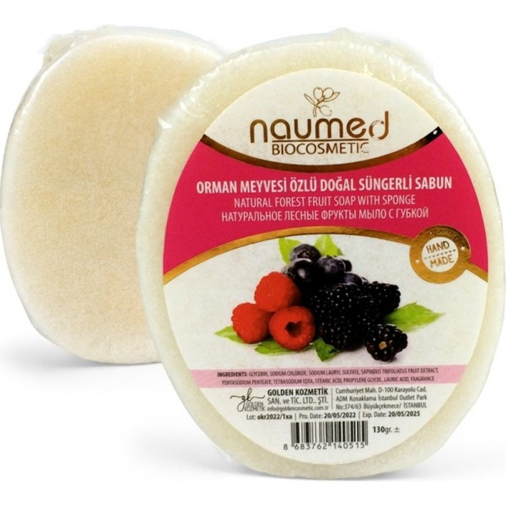 Naumed Orman Meyvesi Özlü Doğal Süngerli Sabun 130 gr Oto Boyaları Fiyatı