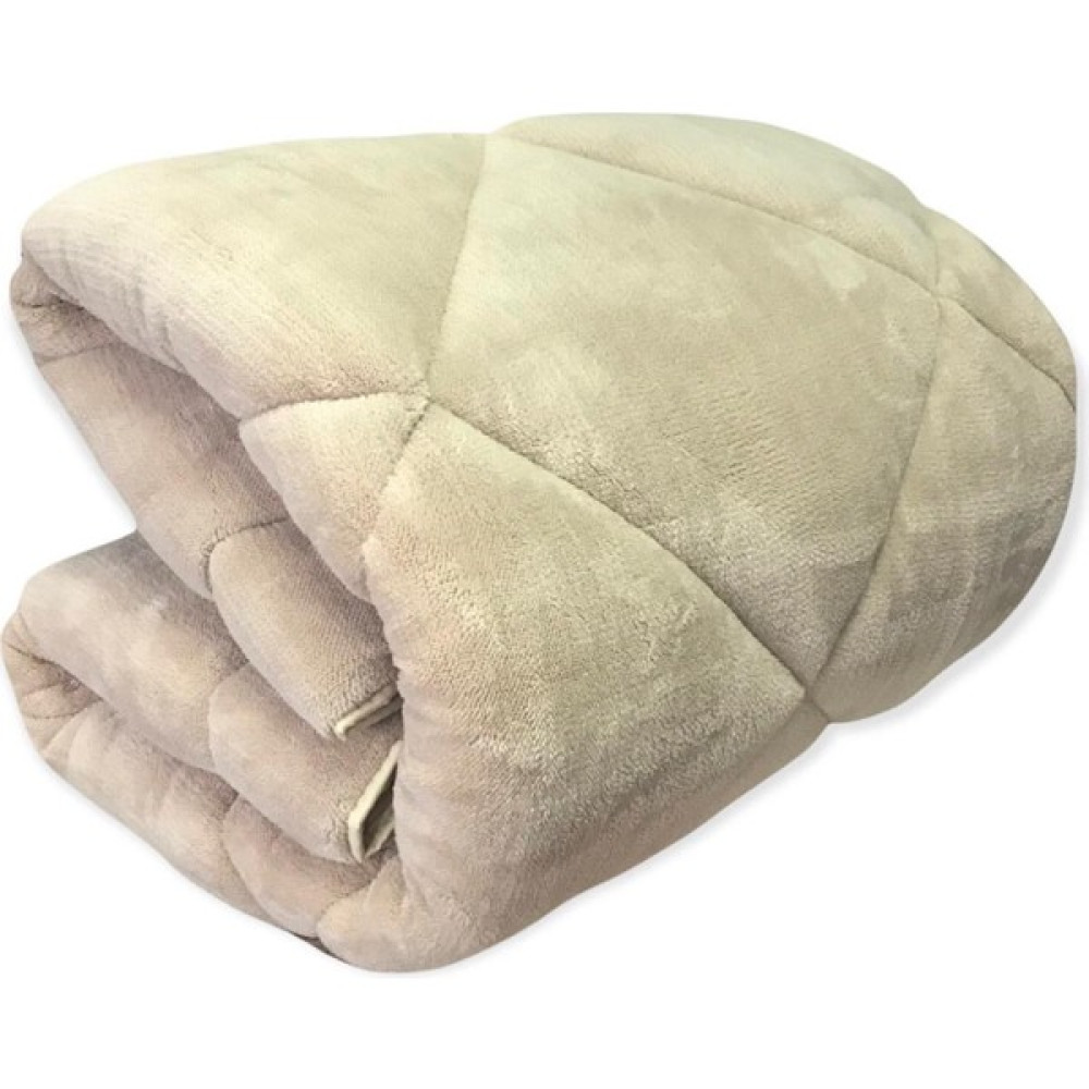 Naura Tek Kişilik Lüx Bej Welsoft Yorgan Çift Taraflı 155X215 6 Farklı Renk - 155 x 215 cm Yorgan Fiyatı