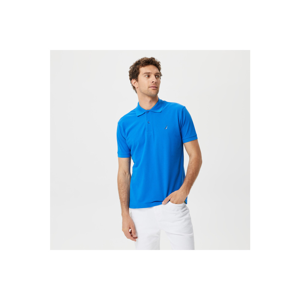 Nautica Erkek Mavi Classıc Fıt Kısa Kollu Polo XXL Beden Erkek T-shirt Fiyatı