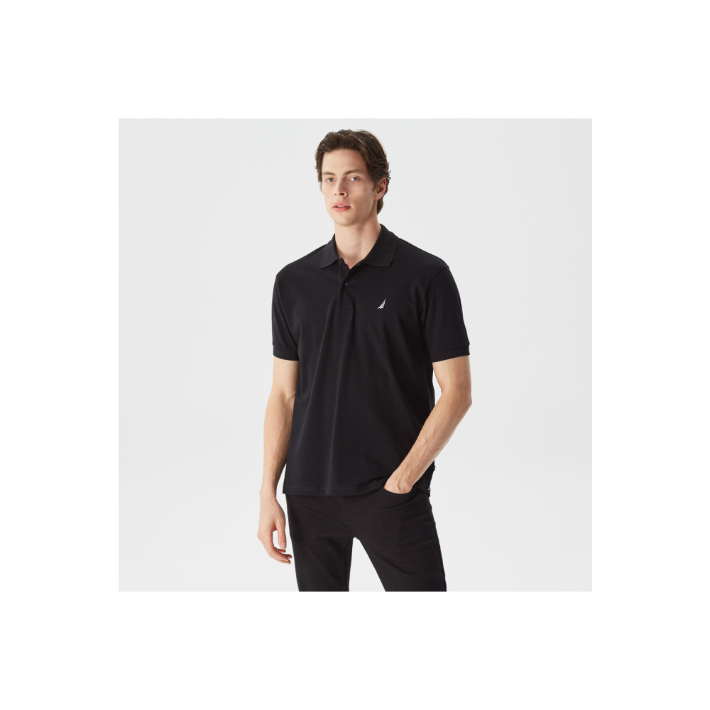 Nautica Erkek Siyah Classıc Fıt Kısa Kollu Polo XS Beden Erkek T-shirt Fiyatı