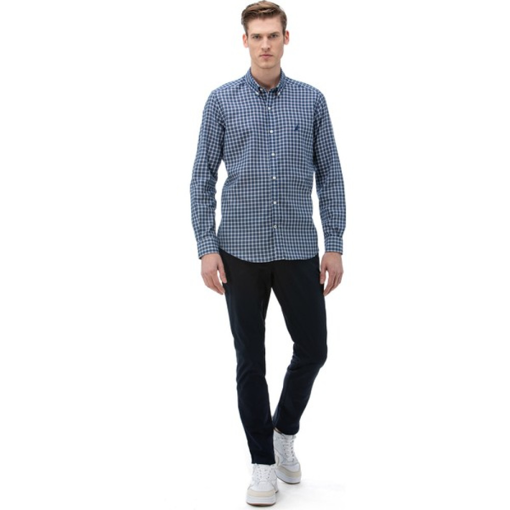 Nautıca Erkek Slim Fit Lacivert Chino Pantolon P01000T.4NV Erkek Pantolon Fiyatı