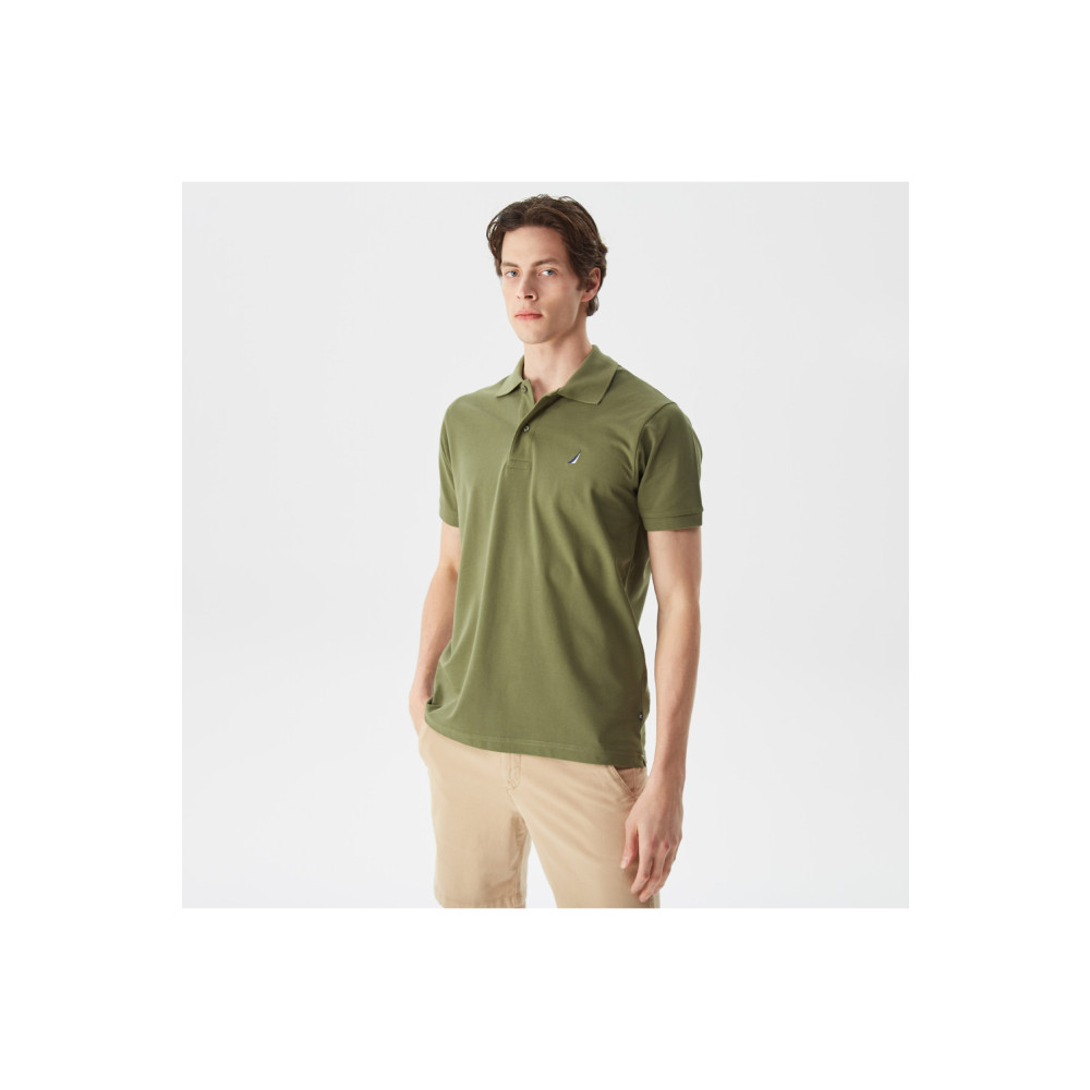 Nautica Erkek Yeşil Classıc Fıt Kısa Kollu Polo M Beden Erkek T-shirt Fiyatı