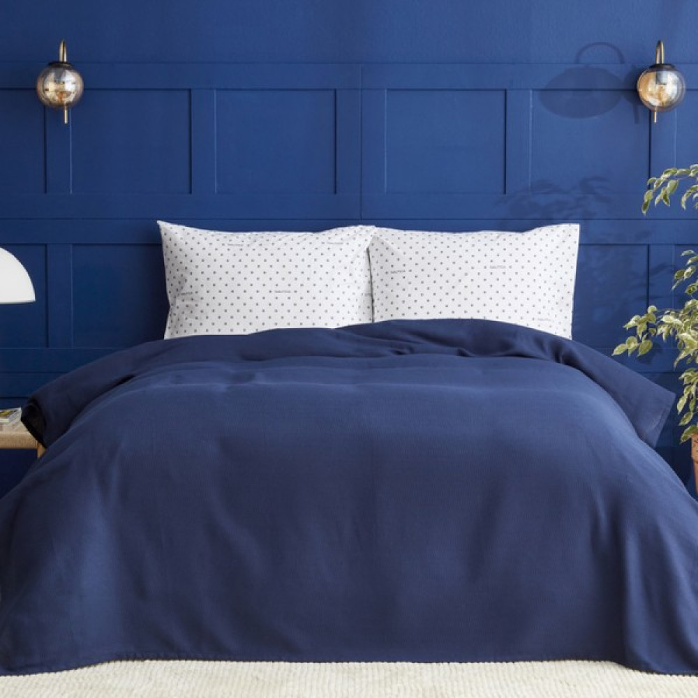 Nautica Home Darla Çift Kişilik Pike Lacivert Pike & Pike Takımı Fiyatı