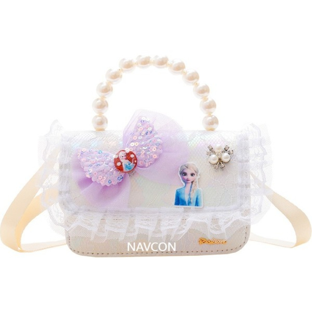Navcon Çocuk Küçük Kız Prenses Inci Sikke Cüzdan (Yurt Dışından) Unisex Cüzdan Fiyatı
