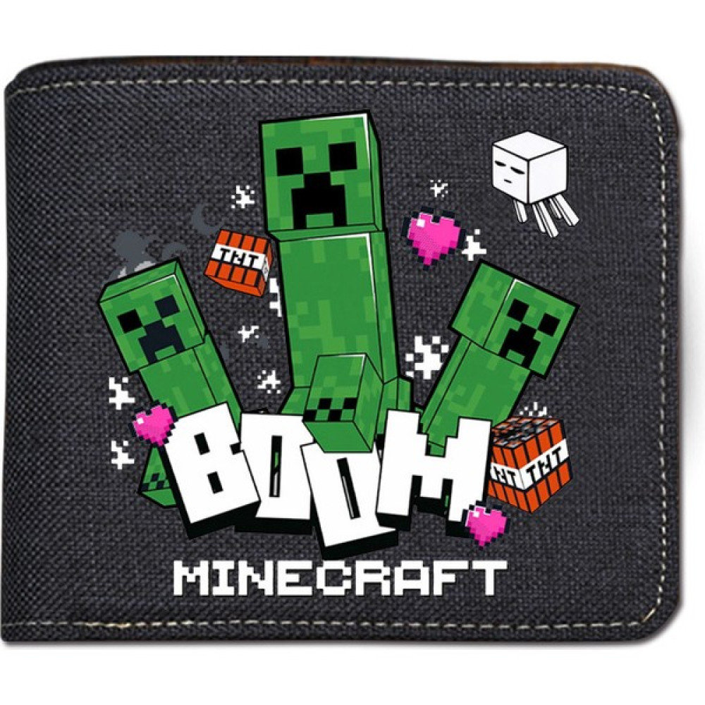 Navcon Minecraft Oyunu Çevre Birimi Kanvas Kart Çantası Cüzdanı (Yurt Dışından) Erkek Cüzdan Fiyatı
