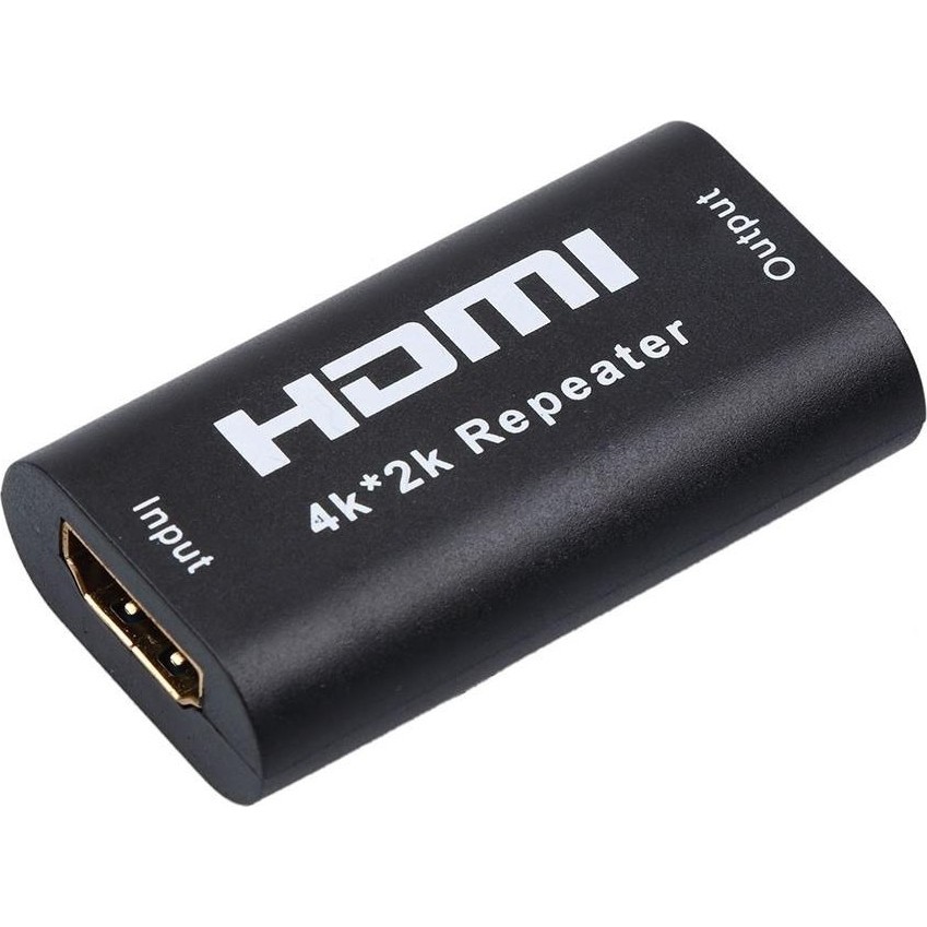 Navidata HDMI Dişi Dişi Uzatıcı 4K Hdmı Repeater 4K 40 Metre Adaptör Extender - Siyah Bilgisayar Çevirici ve Adaptörü Fiyatı