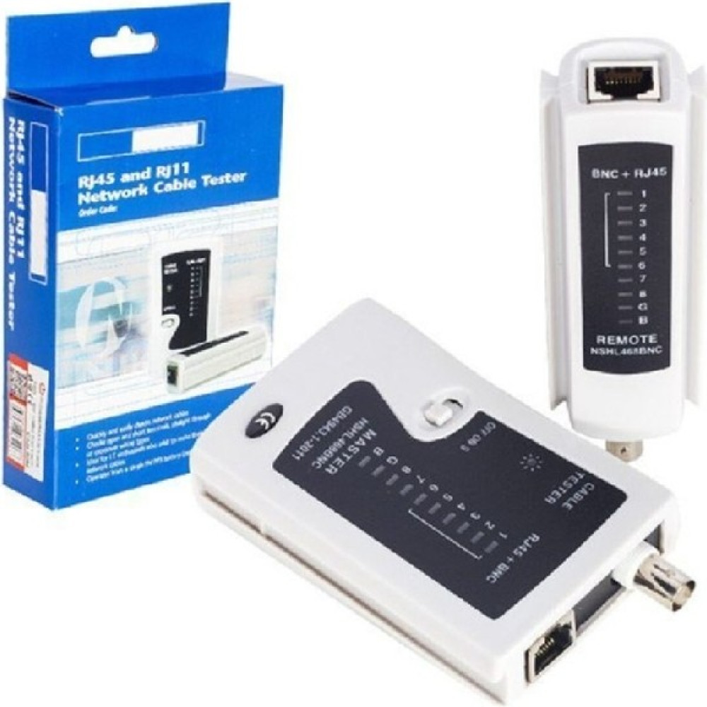 Navidata Nvd-67 Bnc RJ45 RJ11 Kablo Test Cihazı Kablo Tester - BNC+RJ45+RJ11 Diğer Test ve Ölçüm Cihazları Fiyatı