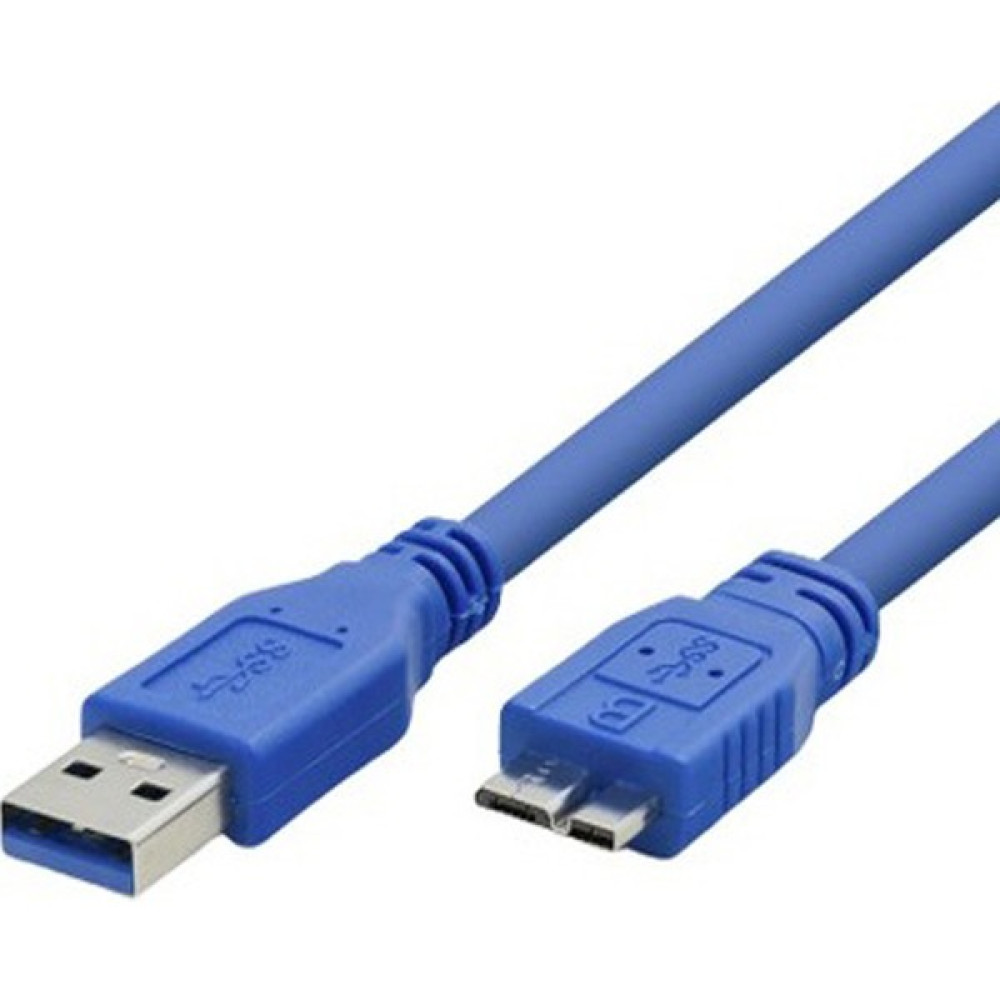 Navidata USB 3.0 To Micro Usb-B Harici Harddisk HDD Data Kablosu 1m - Mavi Disk Kablosu Fiyatı