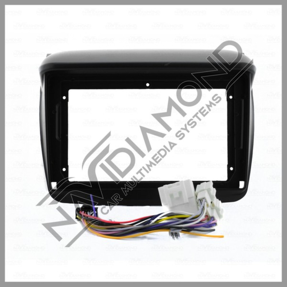 Navıdıamond Mıtsubıshı L200 2007-2014 Android Teyp Çerçeve (9 Inch) - Soket - Canbus Oto Teypleri Fiyatı