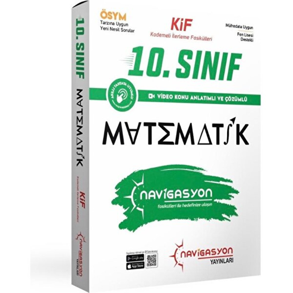 Navigasyon Yayınları 10. Sınıf Kif Matematik Matematik Fiyatı