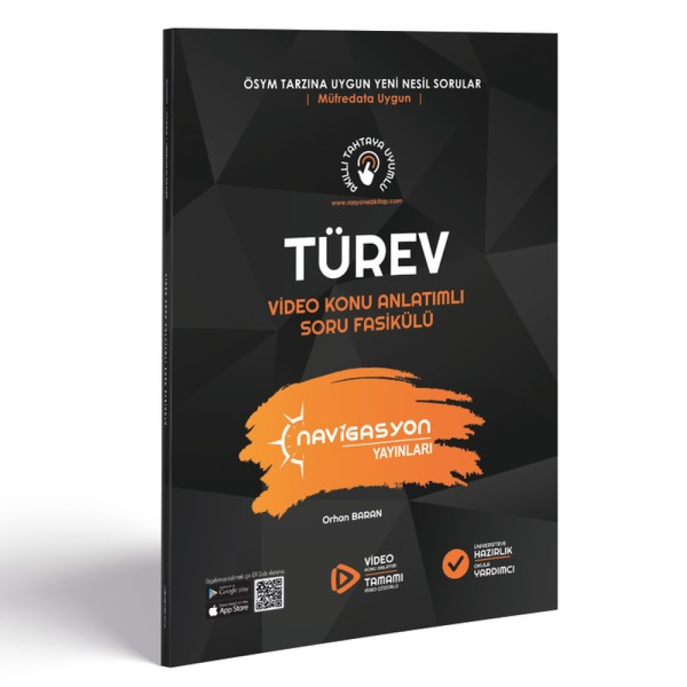 Navigasyon Yayınları 2023 Türev Video Konu Anlatımlı Soru Bankası Matematik Fiyatı