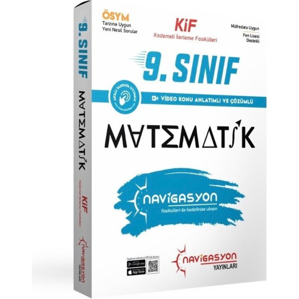 Navigasyon Yayınları 9. Sınıf Kif Matematik Seti Matematik Fiyatı