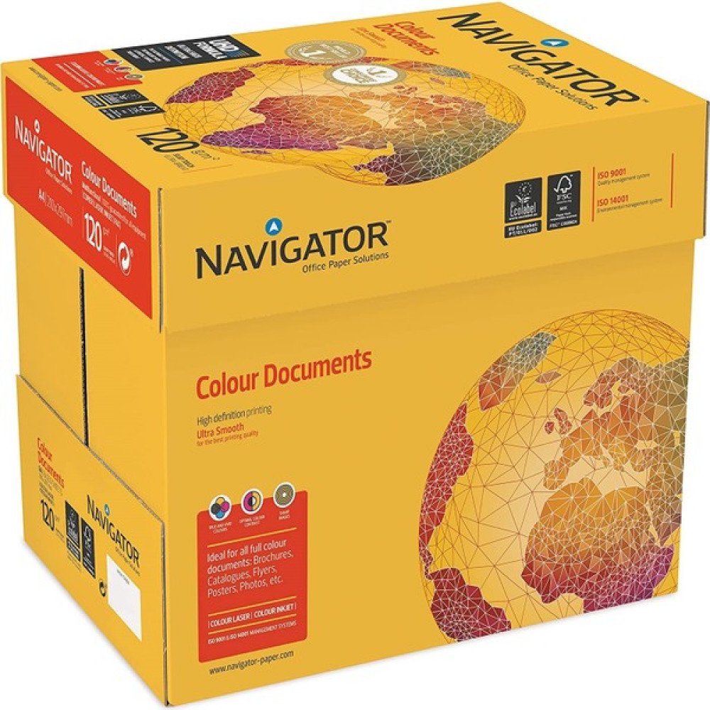 Navigator Fotokopi Kağıdı A4 120 G 8 x Bl Beyaz Color Fotokopi/laser/inkjet Fotokopi Kağıdı Fiyatı