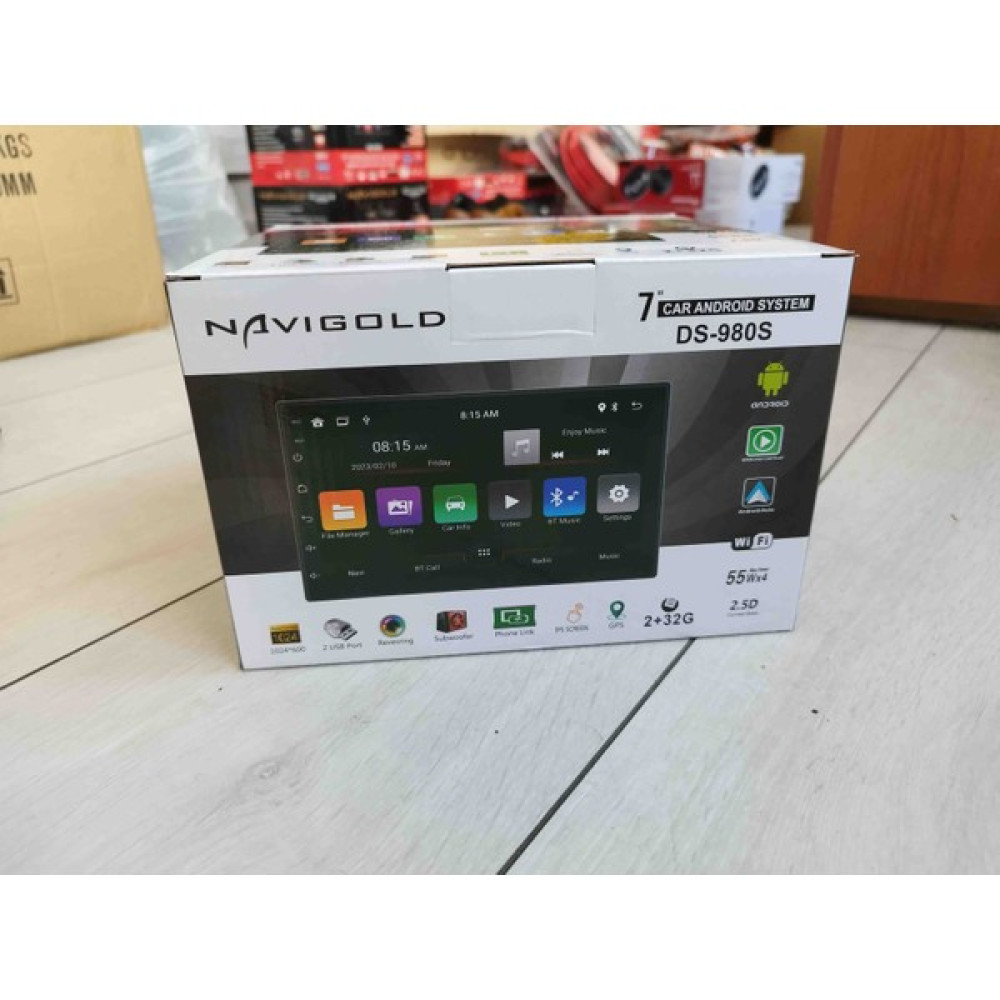 Navigold 2 GB Ram 32 GB Hafıza Android Carplay Geri Kameralı Double Teyp Oto Teypleri Fiyatı
