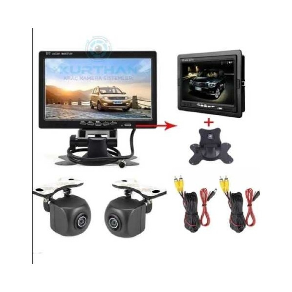 Navigold 7 Inc Monitör ve 2 Otobüs Kameralı Set Oto Görüntü Sistemleri Fiyatı