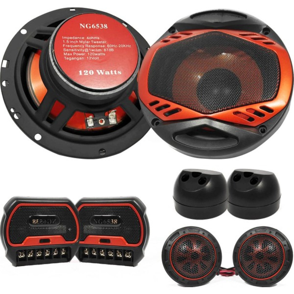 Navigold Oto Mıdrange Component 16CM 120W 2 Adet Navigold NG-6538 Oto Hoparlörleri & SubWoofer Fiyatı