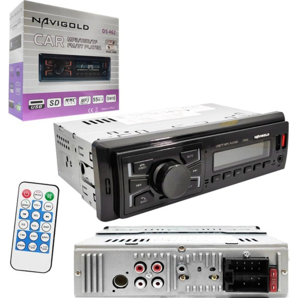 Navigold Oto Teyp 4X55W Bt/2xusb/sd/fm/aux Navıgold DS-462 Oto Teypleri Fiyatı