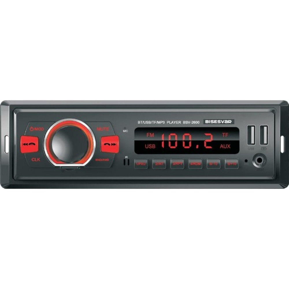 Navimex Dimex 6604 Çift Usb Bluetooth Aux Girişi Kumandalı Oto Teyp Oto Teypleri Fiyatı