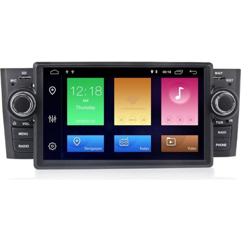 Navimex Fiat Grande Punto Linea Navigasyon Multimedya DVD Android Navimex 9934 Hd Oem Gps USB Bt Oto Görüntü Sistemleri Fiyatı