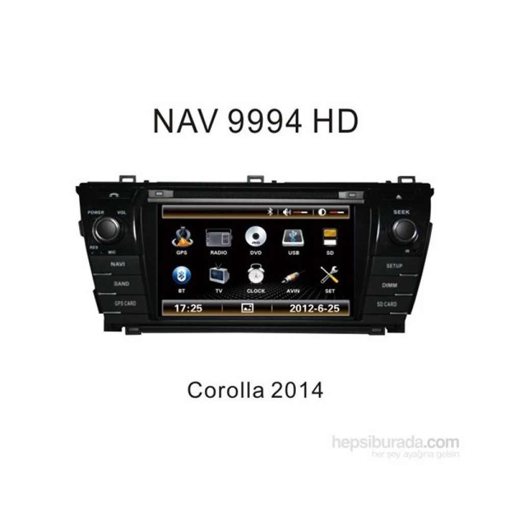 Navimex Toyota Corolla 2014 - Nav 9994 Hd Navigasyonlu Multimedya Sistemi Oto Görüntü Sistemleri Fiyatı