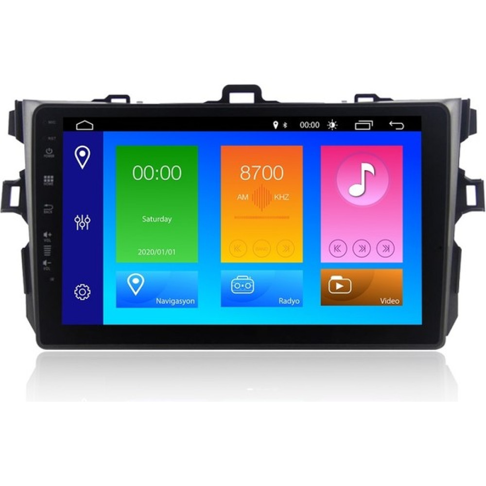 Navimex Toyota Corolla Android 10 Carplay Özellikli Navigasyon Multimedya Ekran 2gb RAM+16GB HDD NAV-9982 Oto Görüntü Sistemleri Fiyatı