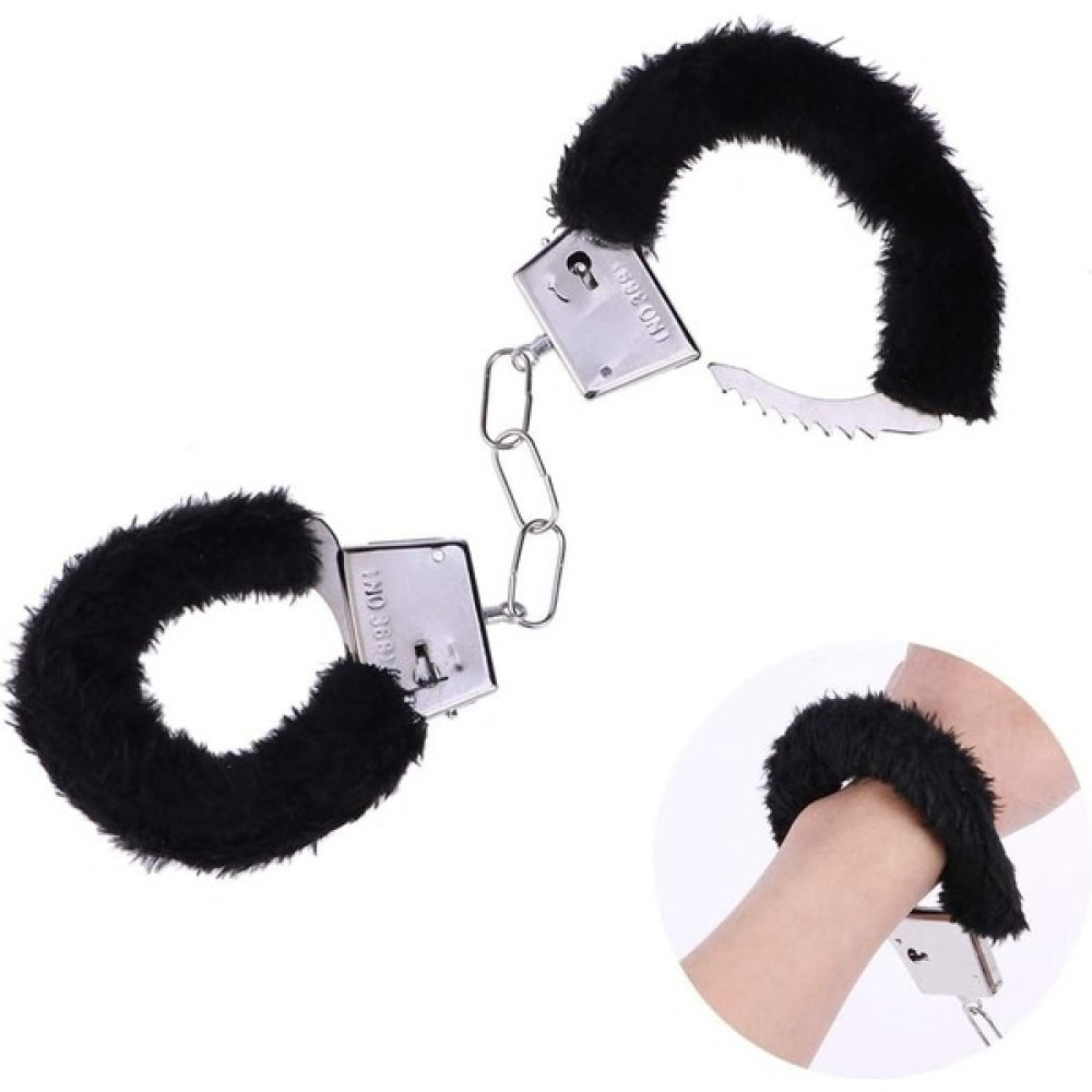 Naya Siyah Renk Peluş Tüylü Anahtarlı Metal Kelepçe - 414 Oto Boyaları Fiyatı