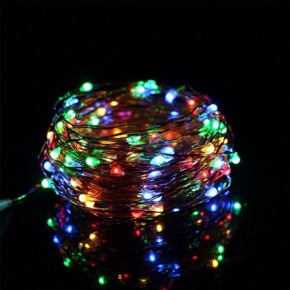 Naya Trendx Pilli Renkli Peri LED Işık Dekoratif Aydınlatma 5 Metre Rgb LED Led Aydınlatmalar Fiyatı