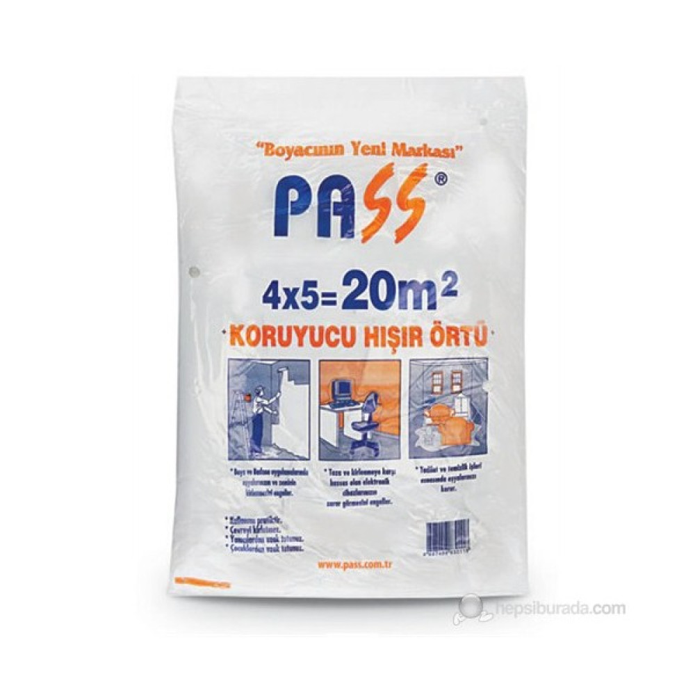 Naylon (Hışır) Örtü 4x5=20m2 Boya Malzemeleri Fiyatı