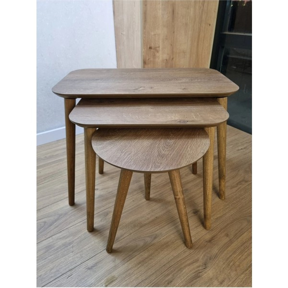 Naz Dizayn 3 Lü Zigon Sehpa, Sehpa, Mdf Sehpa, Sehpa Takımı Zigon Sehpa Fiyatı