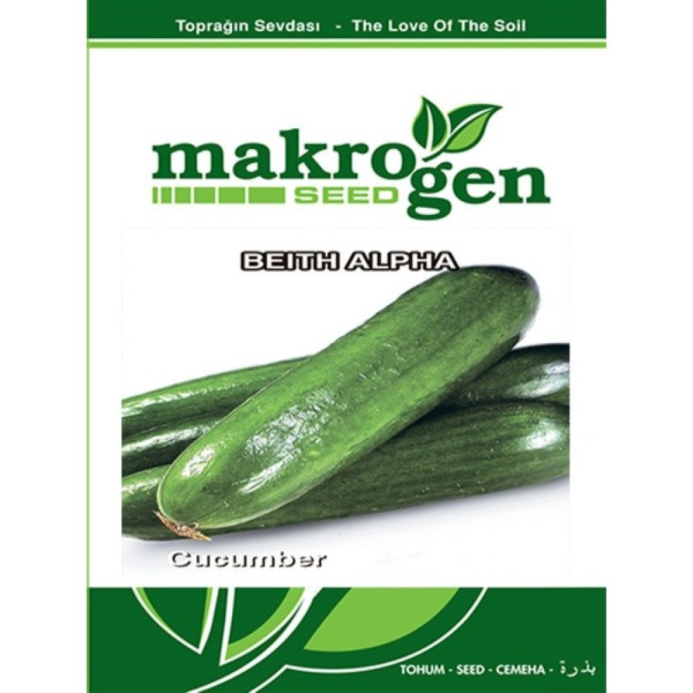Naz Tohum Hibrit Salatalık / Hıyar Tohumu - Beith Alpha F1-Makrogen-10 gr - 10 gr Tohum Fiyatı