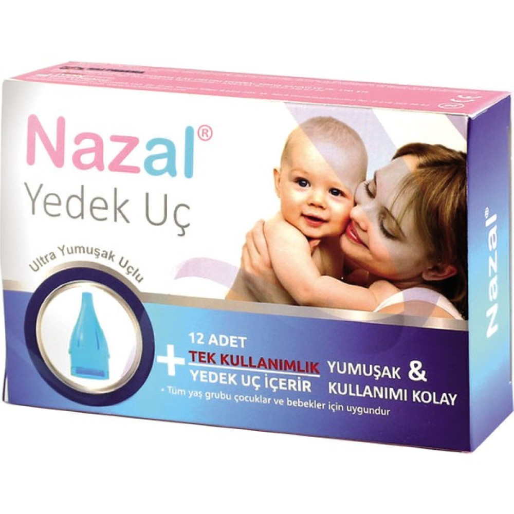 Nazal Burun Aspiratörü Yedek Uç 12'li Burun Aspiratörü Fiyatı
