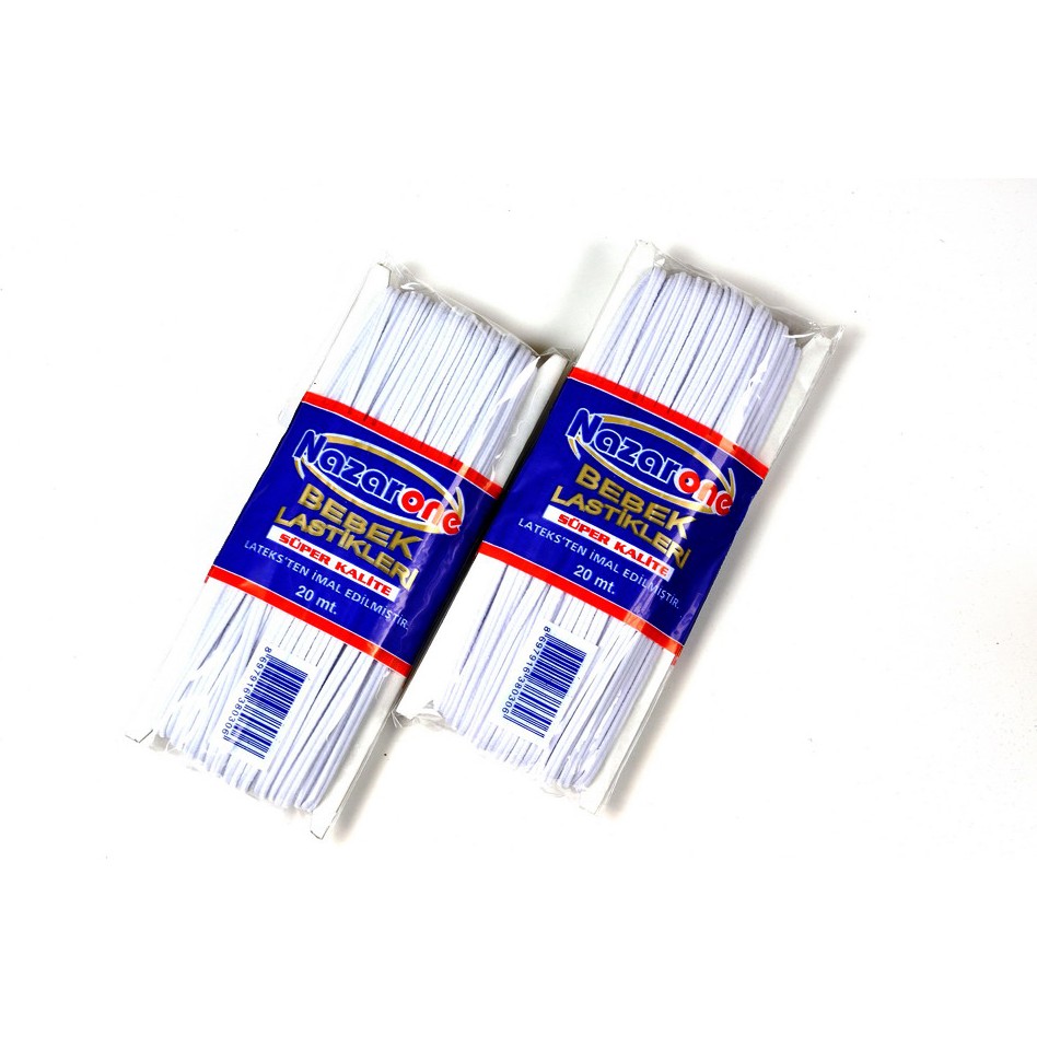 Nazarone Bebe Lastik 20MT Beyaz - 197 Diğer Fiyatı