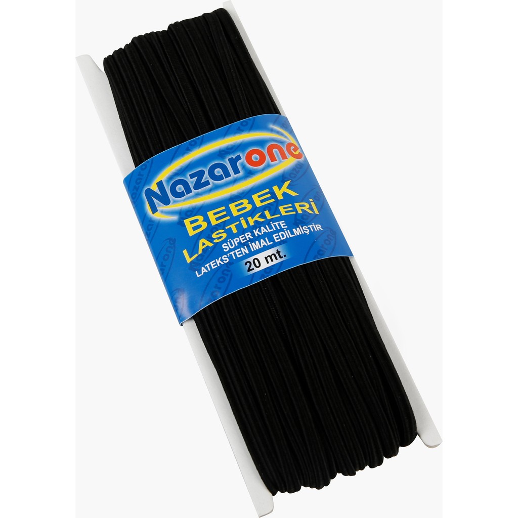 Nazarone Bebe Lastik 20MT Siyah - 198 Diğer Fiyatı