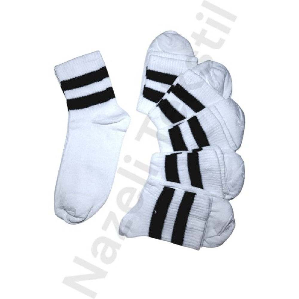 Nazeli 6 Çift Beyaz Bilek Üstü Kolej Çorap, Çorap (Outdoor) Fiyatı