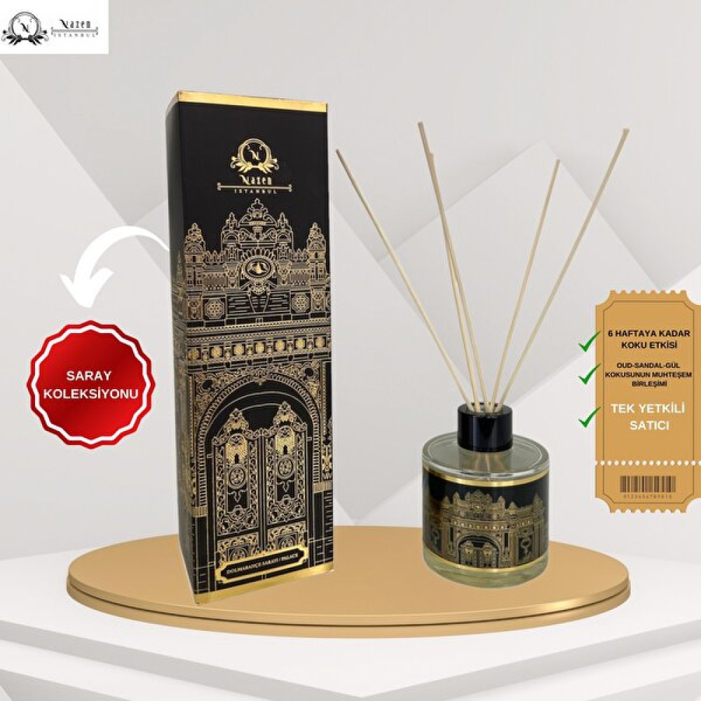 Nazen İstanbul Saray Koleksiyonu Oud - Sandal - Gül Dekoratif 120 Ml Bambu Çubuklu Oda Kokusu Oda Kokusu Fiyatı
