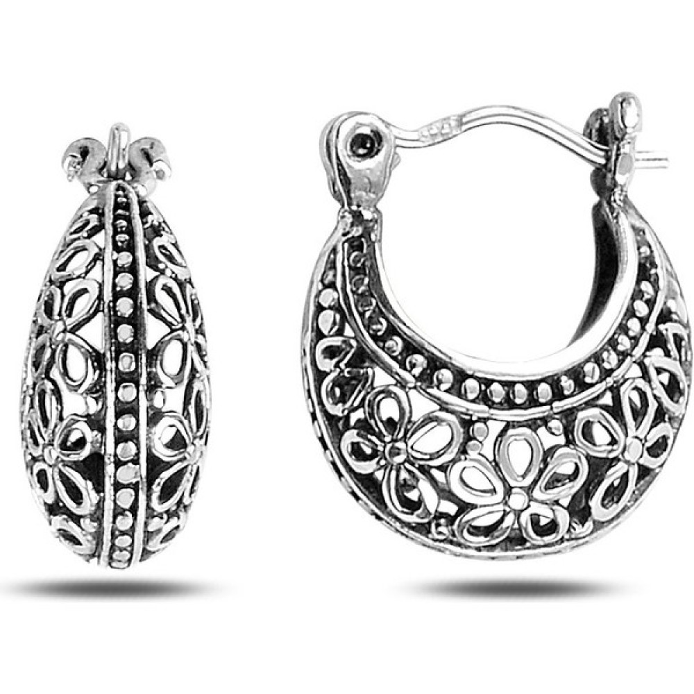 Nazik Endam Desenli Çanta Kadın 4.67 Gram Küpe - Standart - Gümüş Gümüş Küpe Fiyatı