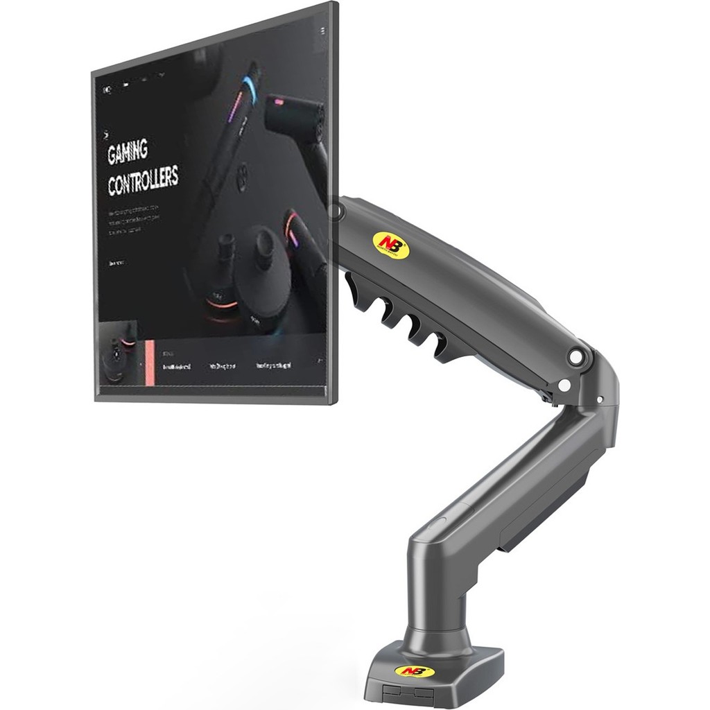 Nb North Bayou North Bayou NB F80 17"-30" Amortisörlü 2-9 kg Monitör Standı Yeni Tasarım Black Edition - Siyah Monitör Aksesuarları Fiyatı