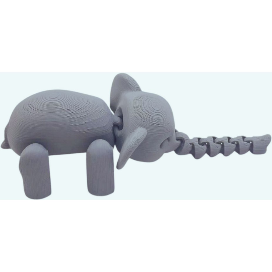 Nbshop 3D Hareketli Oyuncak Fil & Dekor - 0315 Gri Anne Bebek Oyuncak Fiyatı